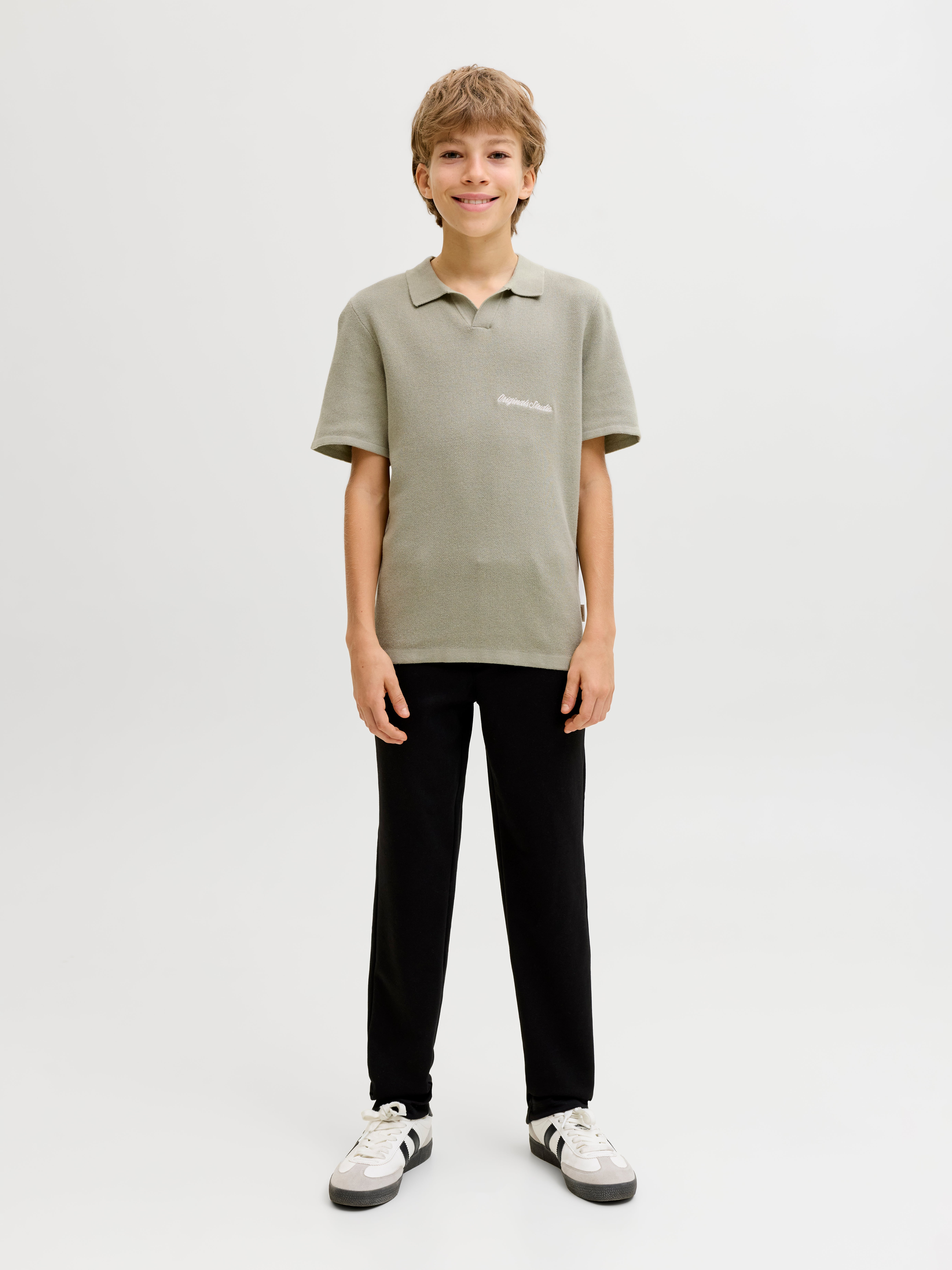 Thumbnail - Gestricktes Polo Junior