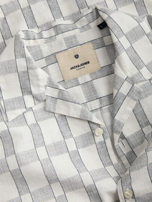 Jack & Jones Relaxed fit Resort-krave Plus Skjorte -Silver Lining - 12286704