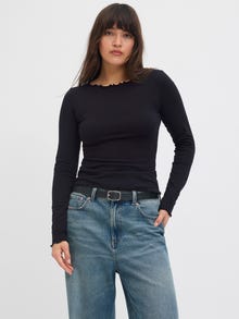 JJXX JXGIGI Longsleeved T-shirt -Black - 12286785