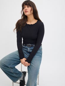 JJXX JXGIGI camiseta de manga larga -Black - 12286785