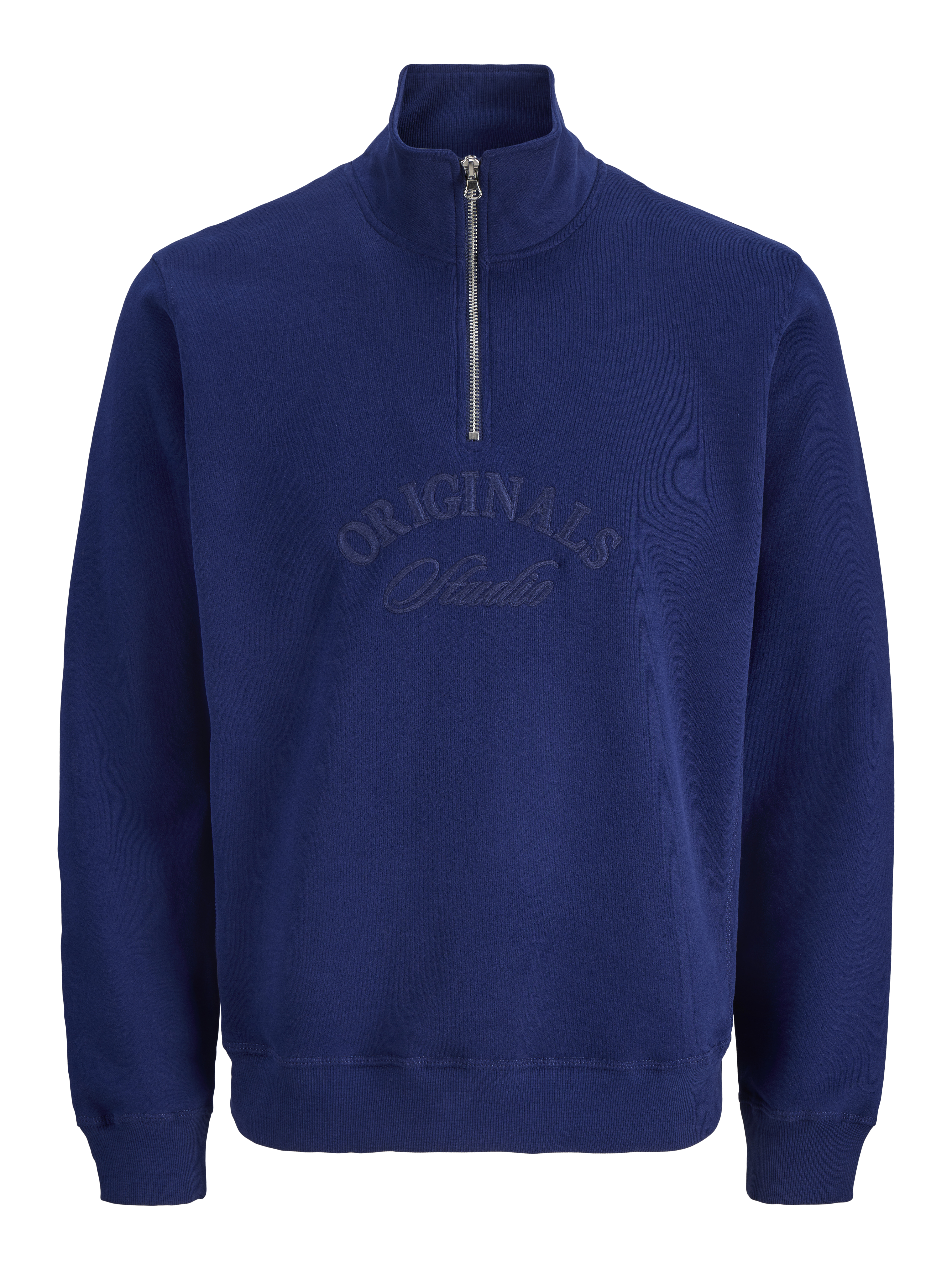 Thumbnail - Sweatshirt Mit Halbem Reißverschluss Junior