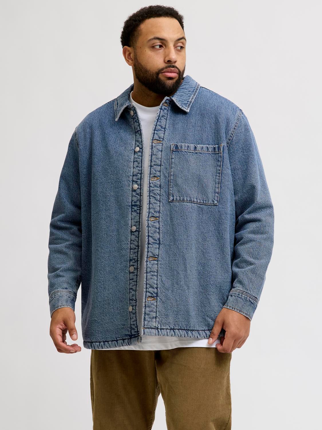 Plus Size Overshirt