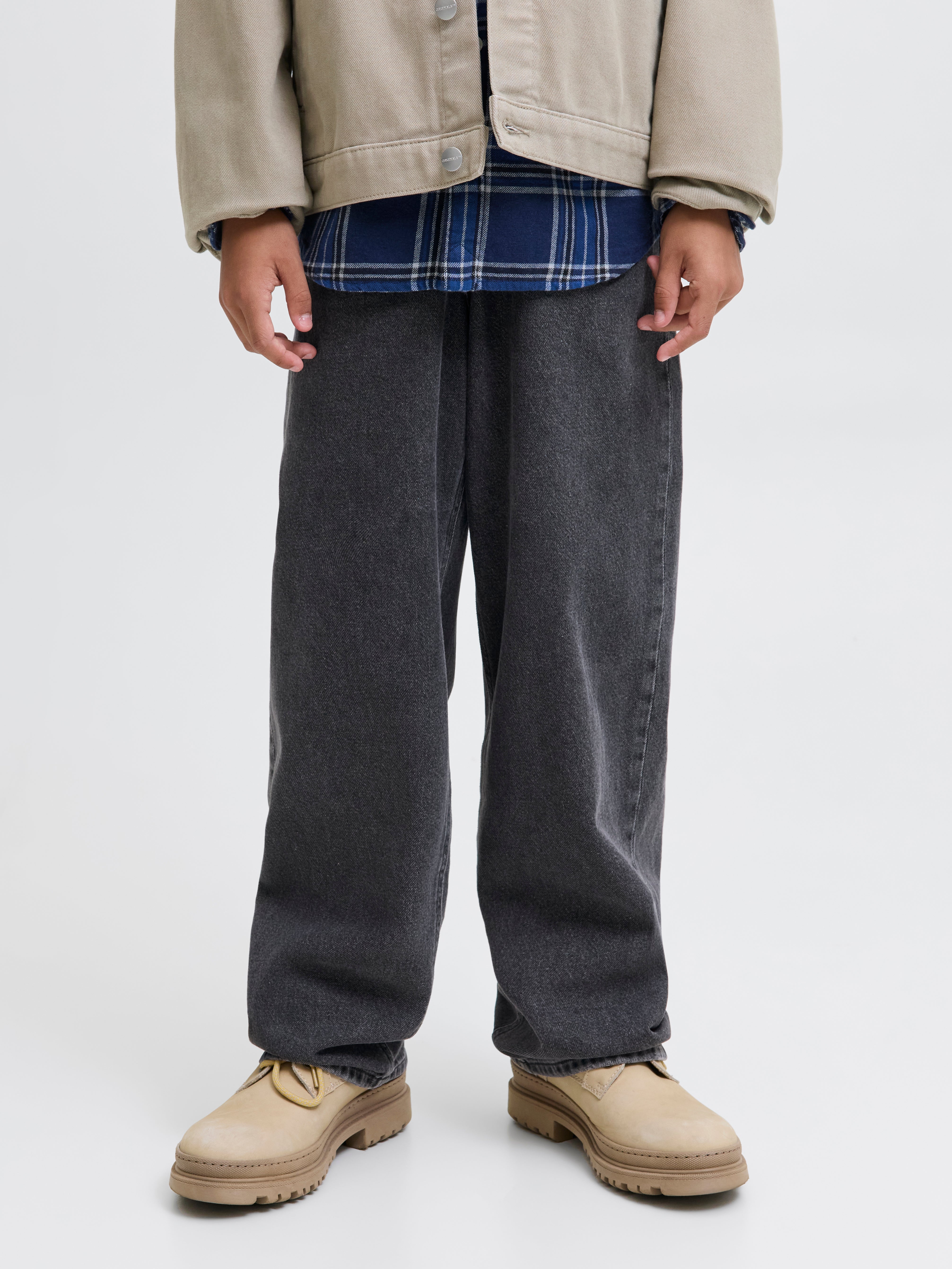 Jjialex Jjclassic Sq 737 Jnr Baggy Fit Jeans Junior