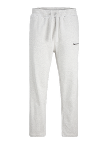 Jack & Jones Plus Size Relaxed Fit Relaxed fit trousers -White Melange - 12287504