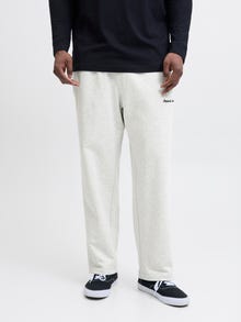 Jack & Jones Plus Size Pantalon coupe décontractée Relaxed Fit -White Melange - 12287504