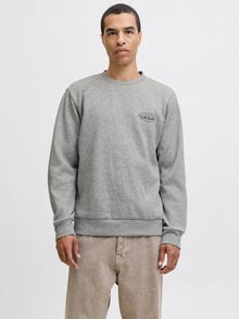 Jack & Jones 2-pakkainen Svetari -Light Grey Melange - 12287636