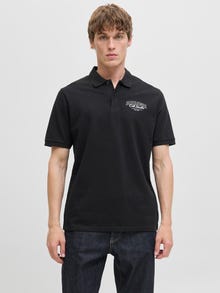 Jack & Jones 3-pack Spread collar Polo -Black - 12287673