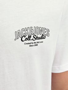 Jack & Jones 3-pak T-shirt -White - 12287680