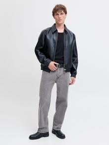 Jack & Jones JJIEDDIE JJORIGINAL SQ 067 Jeans i loose fit -Grey Denim - 12287718