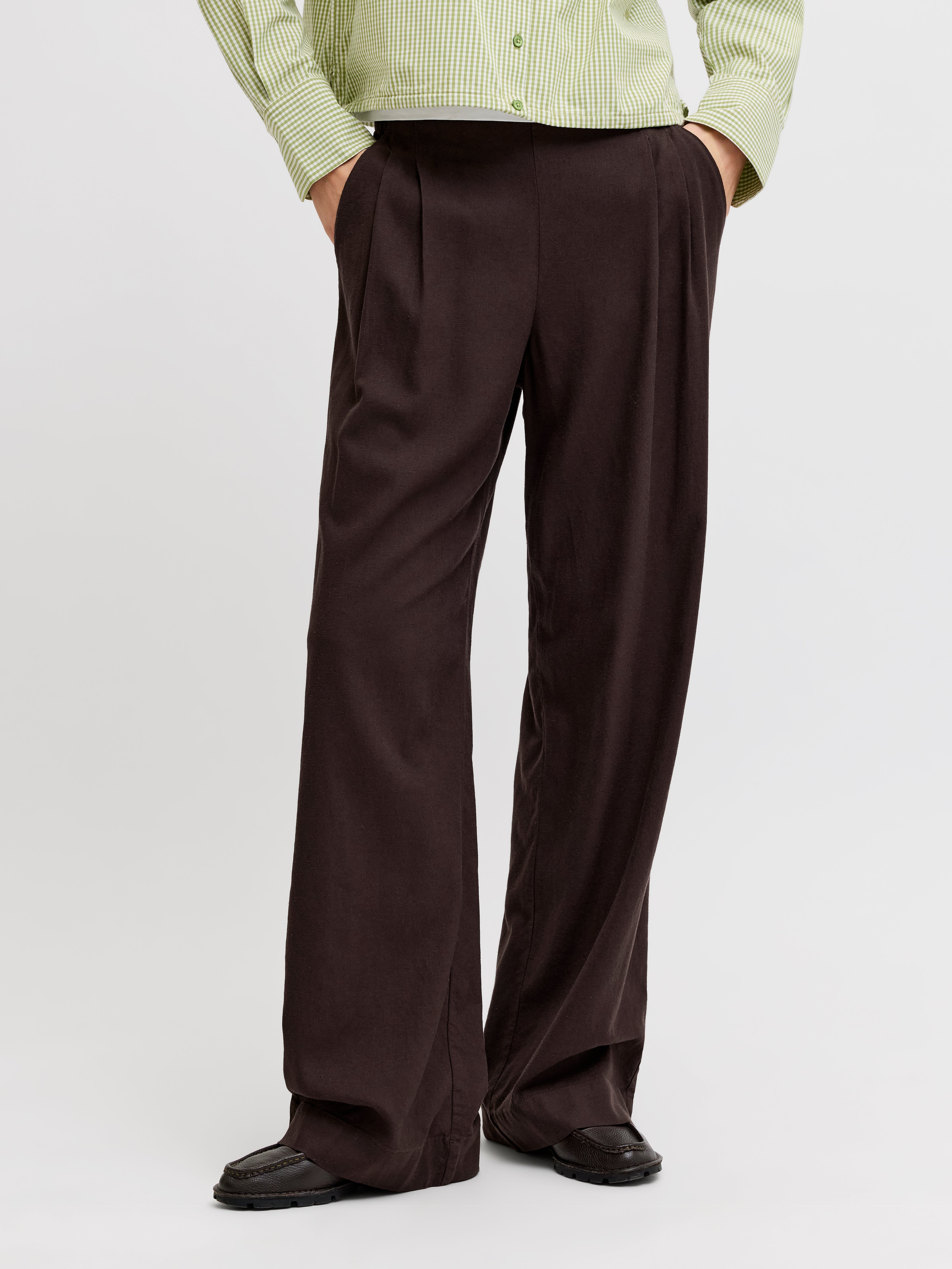 Jxalmira Hosen Mit Weitem Bein