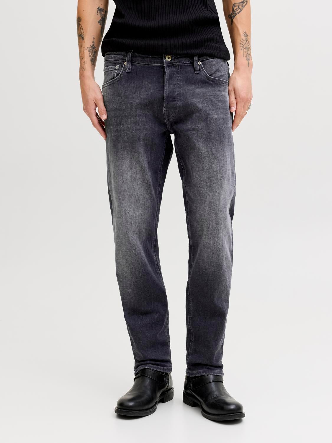 Thumbnail - Jjimike Jjcooper St 335 Bf Tapered Fit Jeans