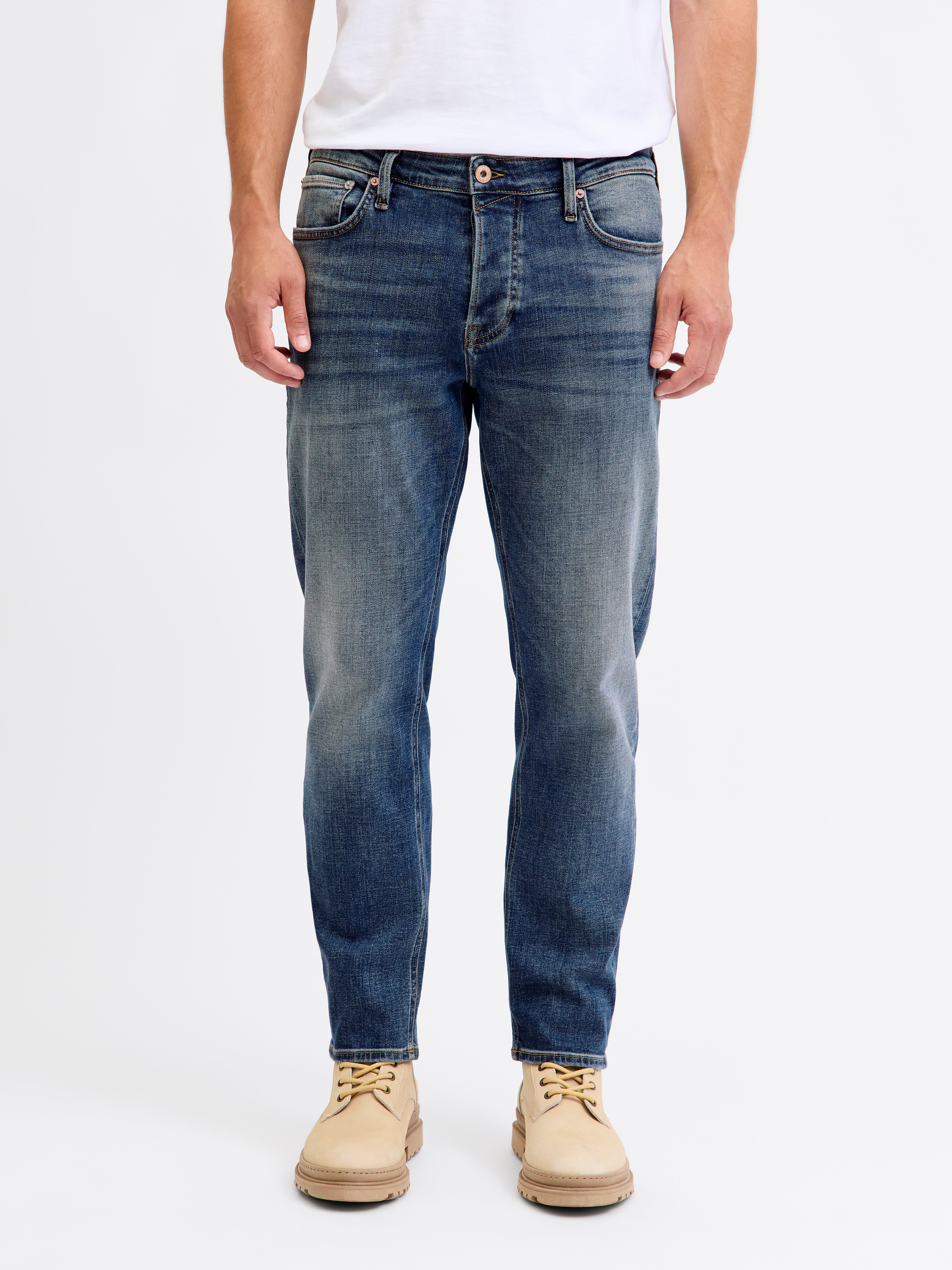 Thumbnail - Jjimike Jjcooper St 335 Bf Tapered Fit Jeans