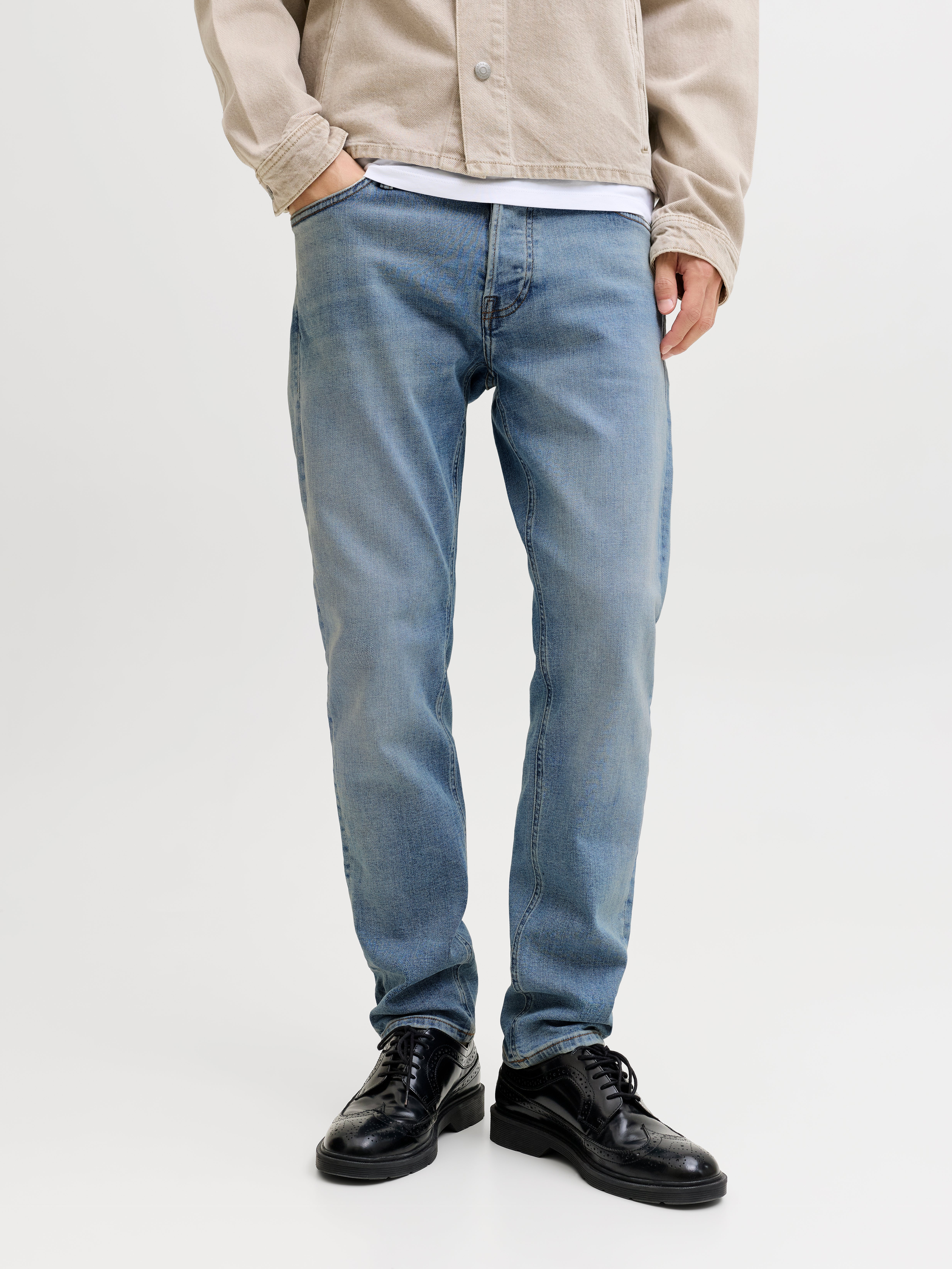 Thumbnail - Jjimike Jjcooper St 335 Bf Tapered Fit Jeans