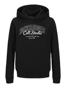 Jack & Jones Hoodie Junior -Black - 12287777