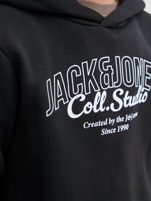 Jack & Jones Sudadera con capucha Logotipo Junior -Black - 12287777