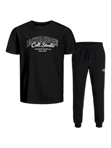 Jack & Jones Logo T-shirt Junior -Black - 12287802