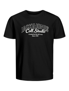 Jack & Jones Logo T-shirt Junior -Black - 12287802
