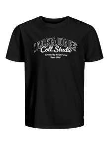 Jack & Jones Logo Loungewear set Mini -Black - 12287807