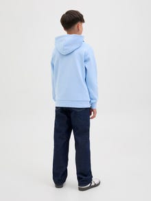 Jack & Jones Paquete de 2 Sudadera con capucha Logotipo Junior -Chambray Blue - 12287812