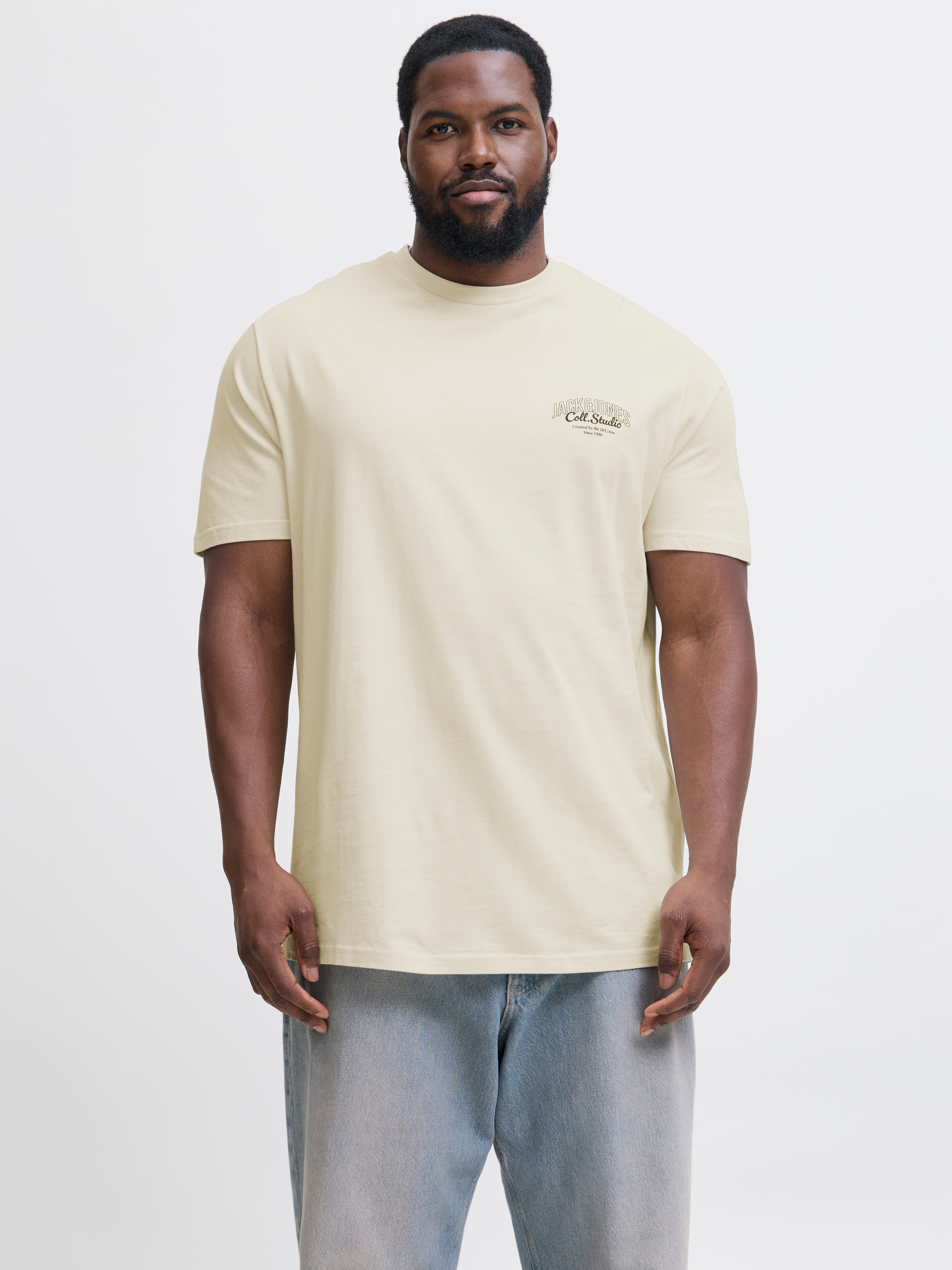 Thumbnail - Plus Size 5er-pack Gedruckt T-shirt