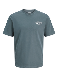 Jack & Jones Plus Size Printet T-shirt -Antique White - 12287821