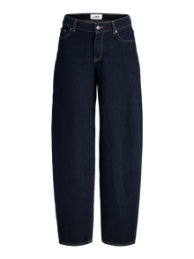 JJXX JXFUJI BARREL MW JEANS R004 DNM NOOS -Dark Blue Denim - 12287824
