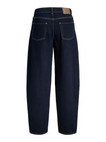 JJXX JXFUJI BARREL MW JEANS R004 DNM NOOS -Dark Blue Denim - 12287824