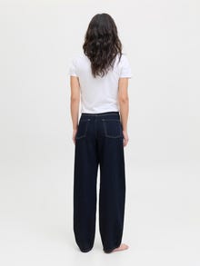 JJXX JXFUJI BARREL MW JEANS R004 DNM NOOS -Dark Blue Denim - 12287824