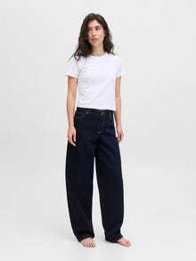 JJXX JXFUJI BARREL MW JEANS R004 DNM NOOS -Dark Blue Denim - 12287824