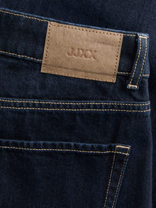 JJXX JXFUJI BARREL MW JEANS R004 DNM NOOS -Dark Blue Denim - 12287824