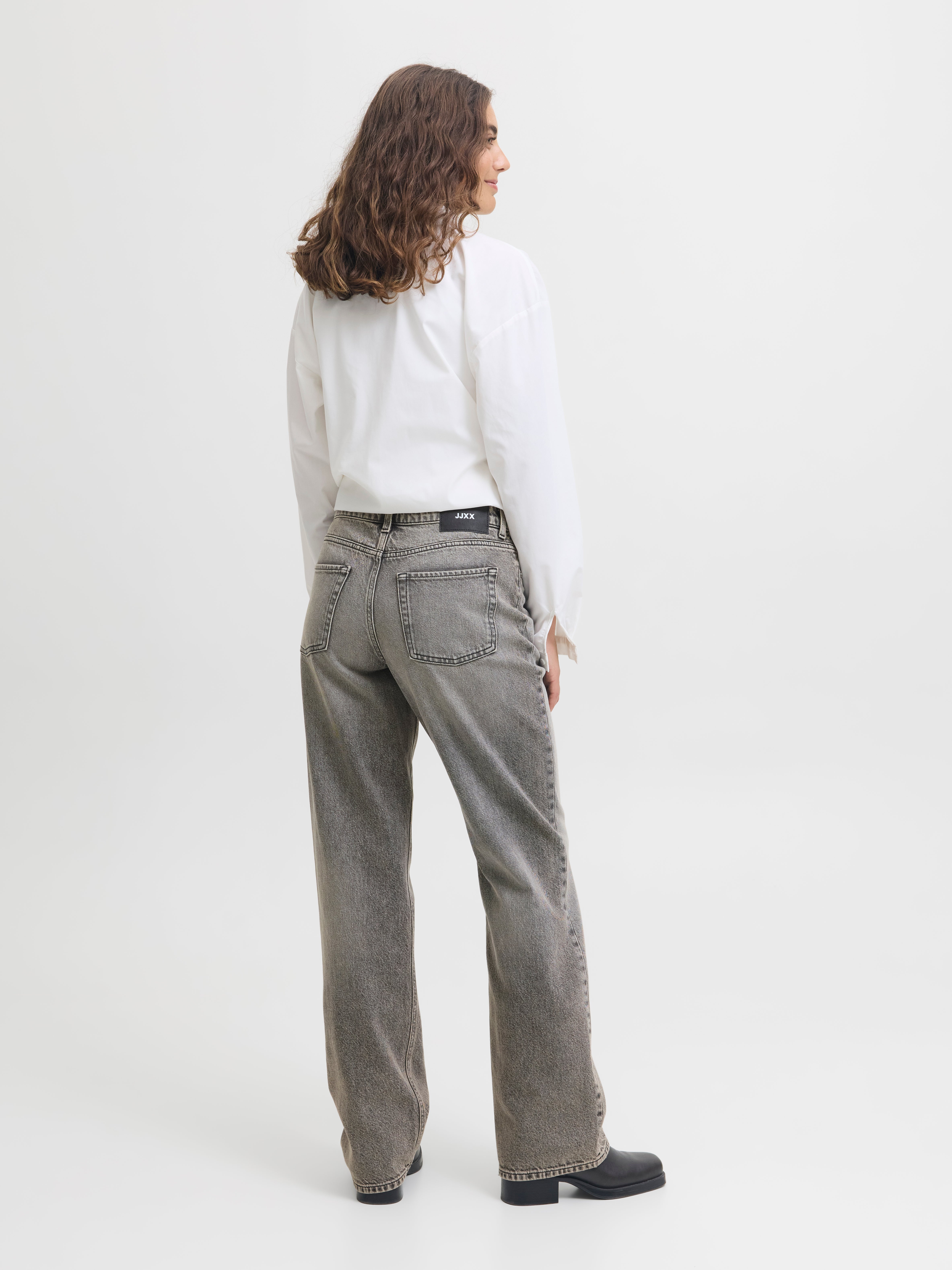 JXSEVILLE LOOSE MW JEANS R303 DNM | Mittelgrau | JJXX®