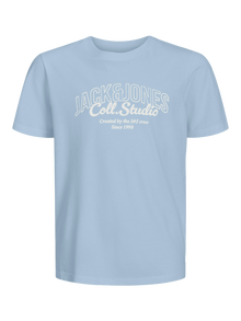 Jack & Jones Logo T-skjorte Junior -Stormy Weather - 12287975
