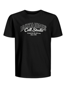 Jack & Jones Logo T-skjorte Junior -Stormy Weather - 12287975