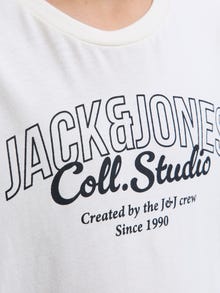 Jack & Jones 5er-pack Logo T-shirt Junior -Stormy Weather - 12287975