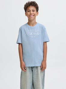 Jack & Jones 5er-pack Logo T-shirt Junior -Stormy Weather - 12287975