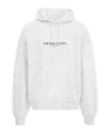 Jack & Jones Plus Size Kapuzenpullover -Bright White - 12288160