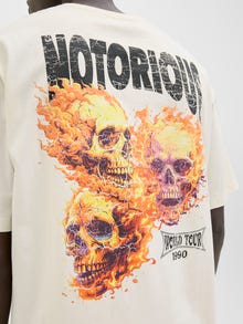 Jack & Jones Plus Size T-shirt -Antique White - 12288163