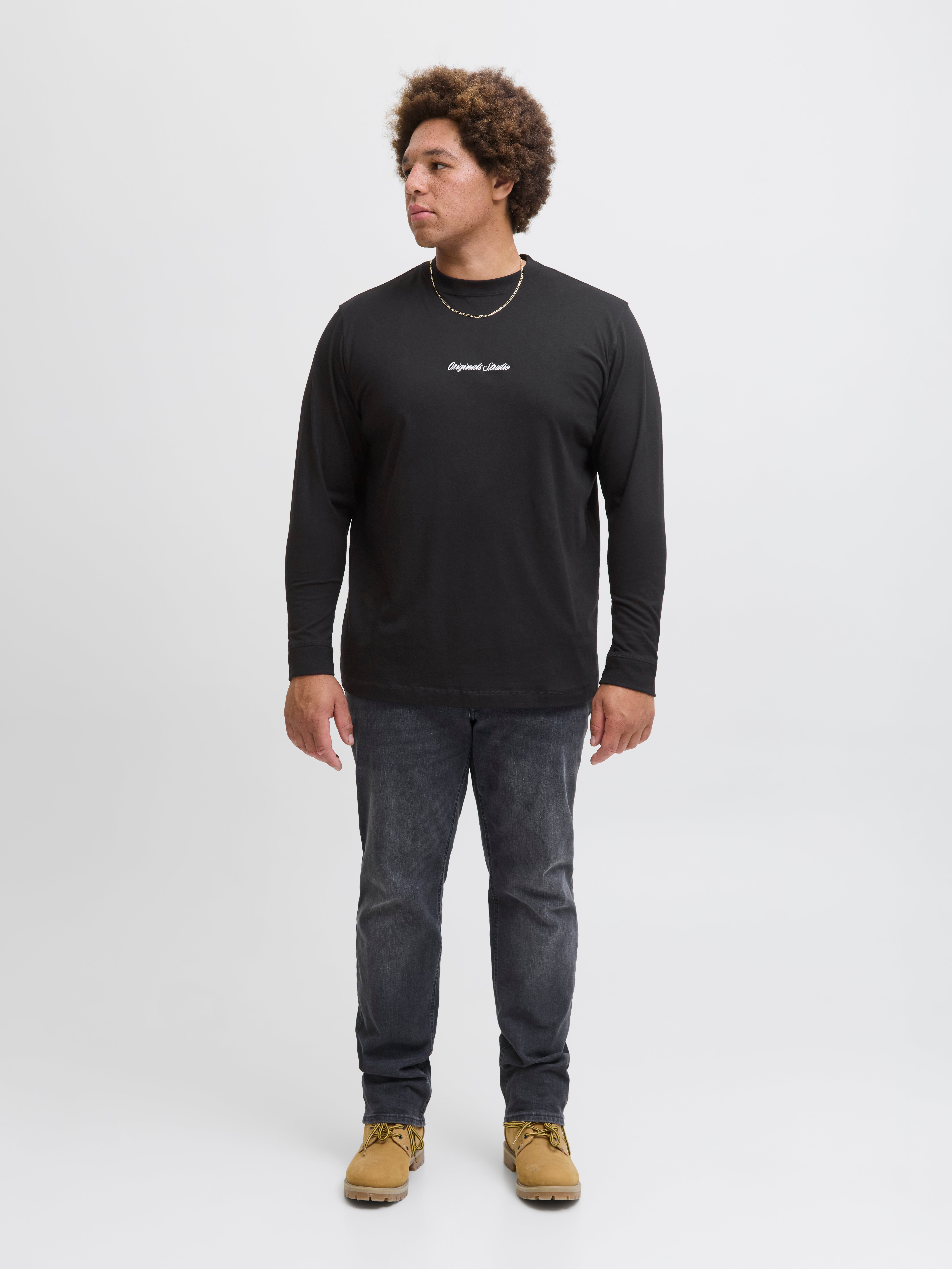 Thumbnail - Plus Size Langarm-t-shirt