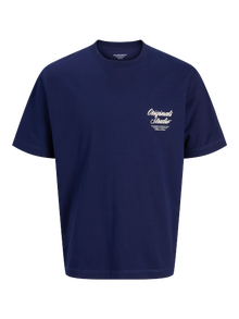Jack & Jones Plus Size Camiseta -Ocean Cavern - 12288197