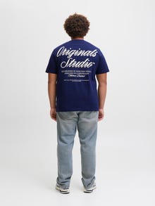 Jack & Jones Plus Size Camiseta -Ocean Cavern - 12288197