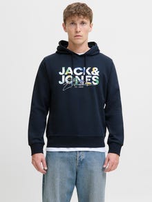 Jack & Jones Pack de 2 Sweat à capuche -Sky Captain - 12288284
