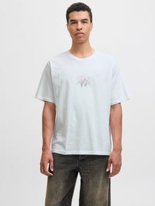 Jack & Jones 3-pack T-shirt -Antique White - 12288302