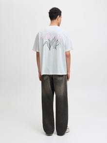 Jack & Jones 3-pack T-shirt -Antique White - 12288302