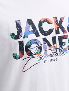 Jack & Jones Paquete de 3 Camiseta -White - 12288303