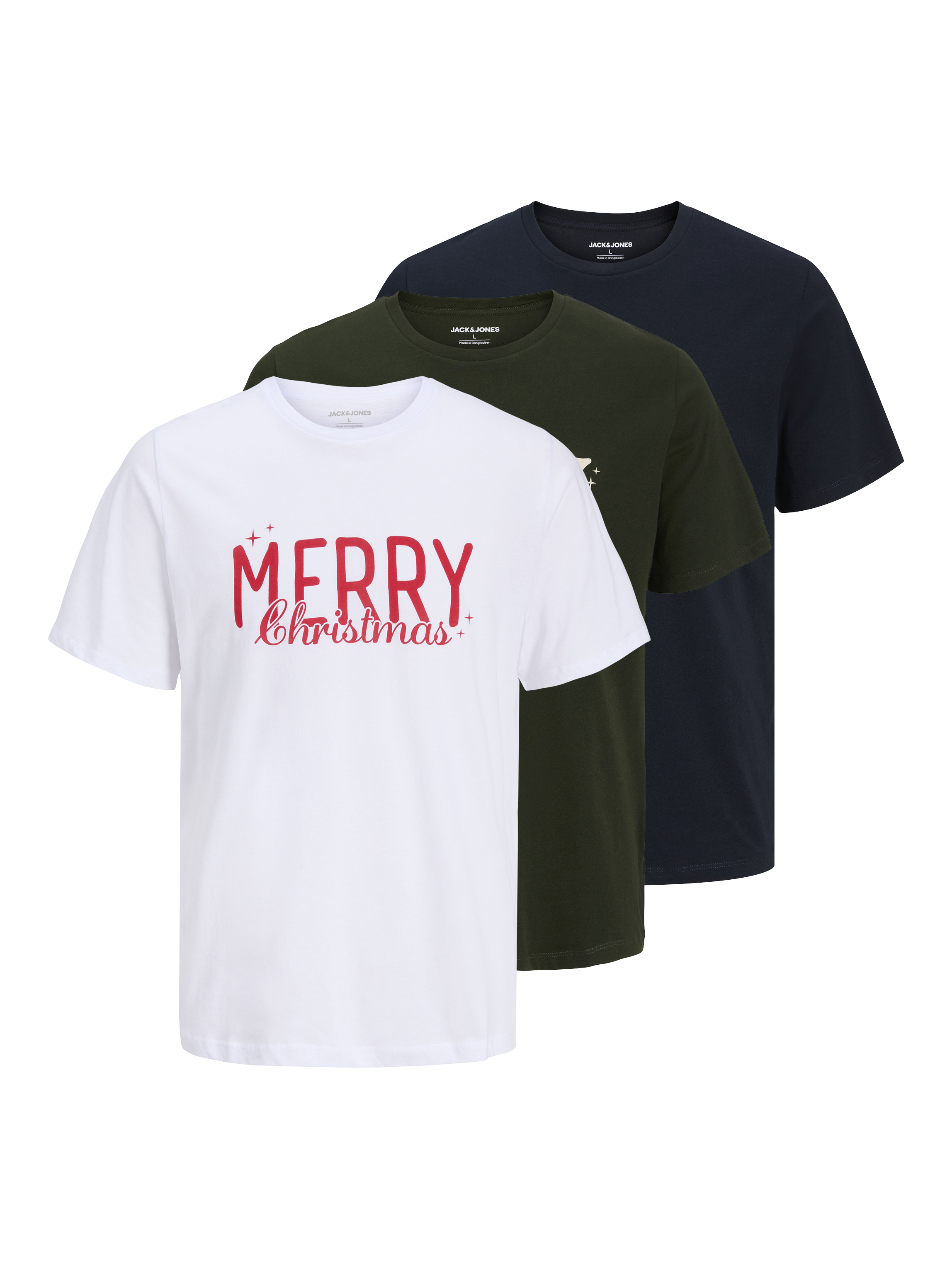Thumbnail - 3er-pack X-mas T-shirt
