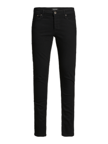 Jack & Jones Plus Size JJIGLENN JJORIGINAL CB 816 NOOS PLS Jeans med slim fit -Black Denim - 12288380