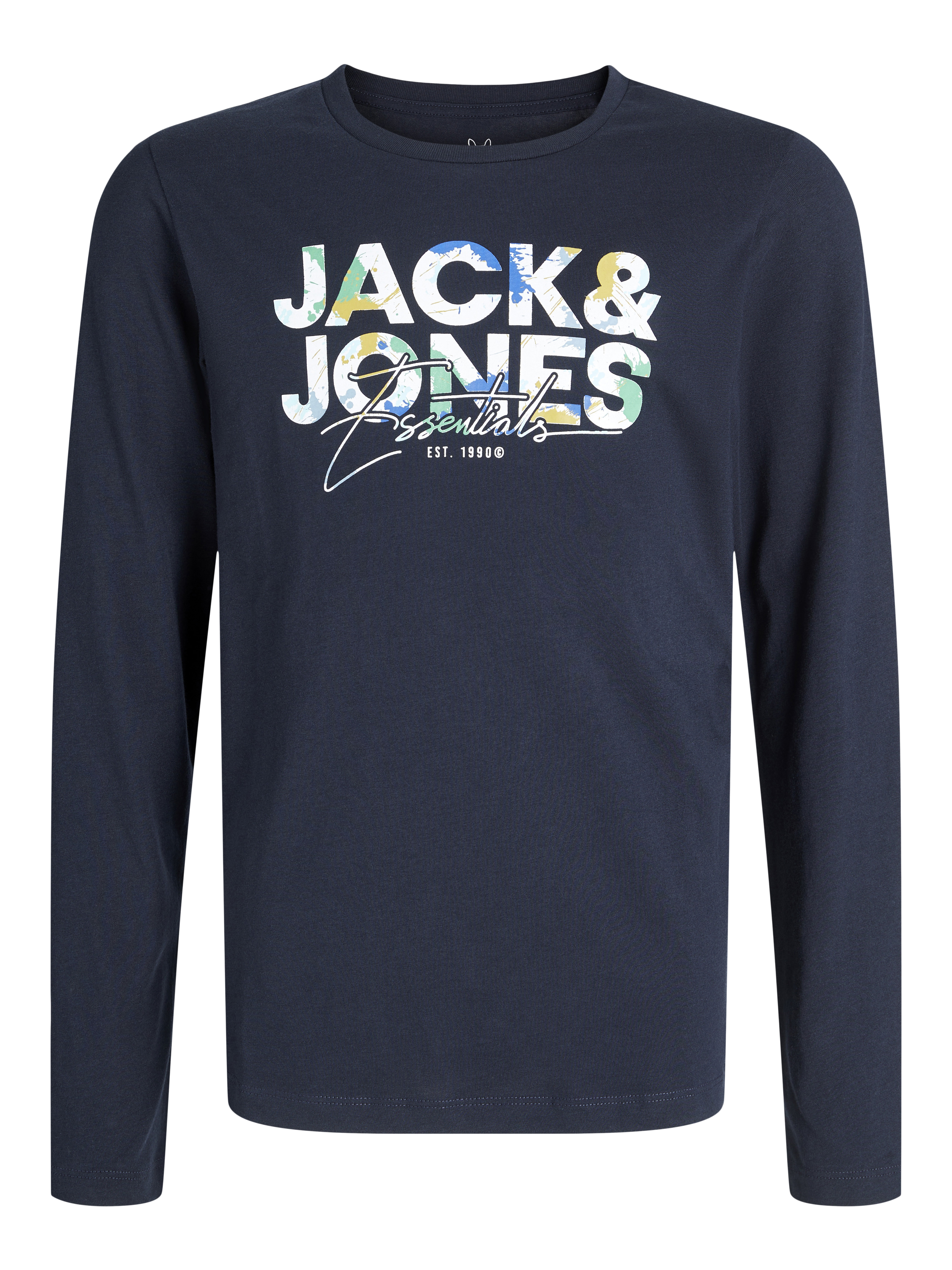 Thumbnail - 2er-pack Logo Langarm-t-shirt