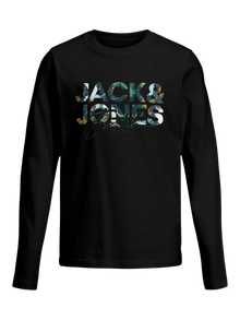 Jack & Jones Paquete de 2 Longsleeved T-shirt Logo -Sky Captain - 12288423