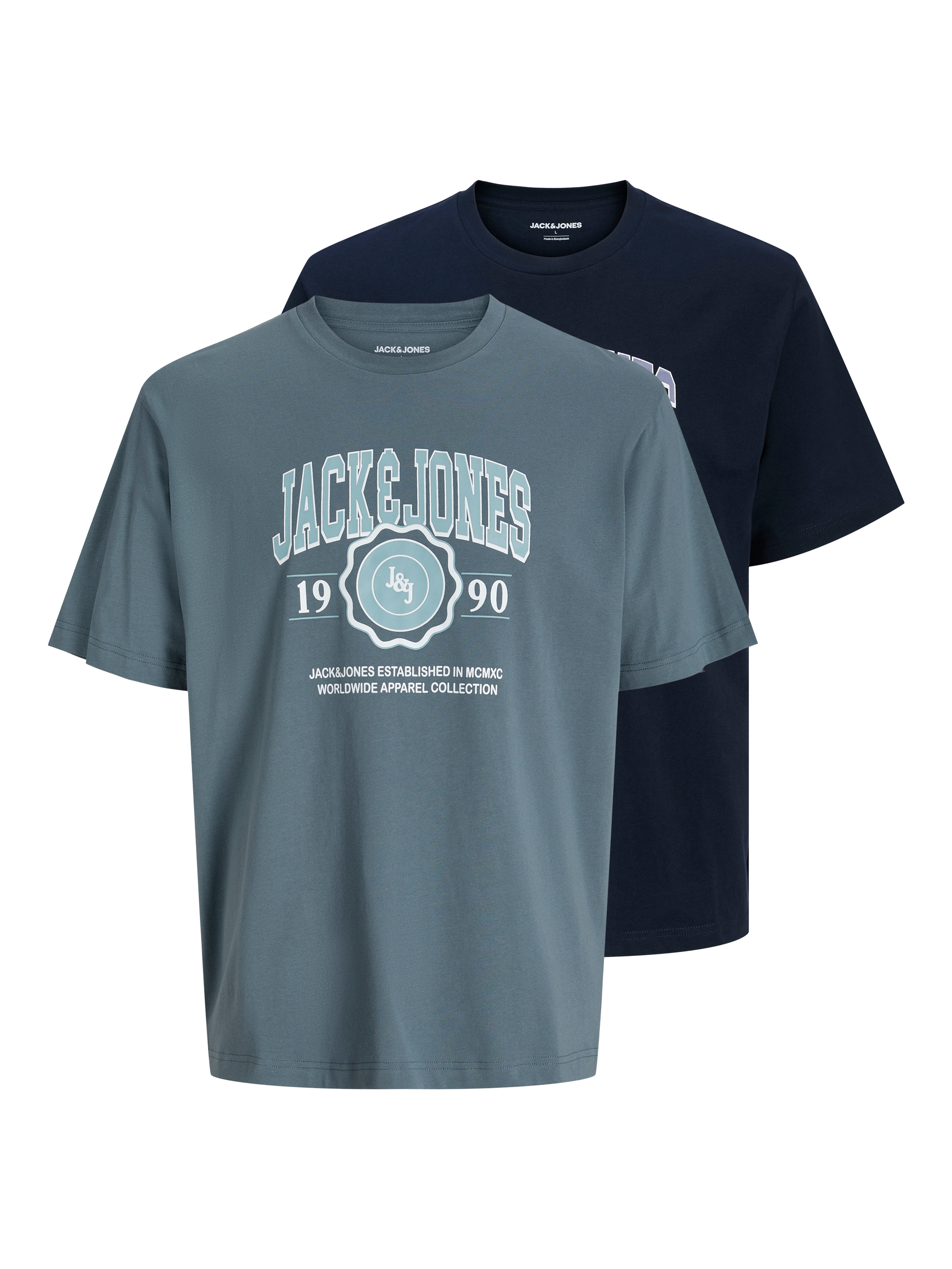 Plus Size 2er-pack Logo T-shirt