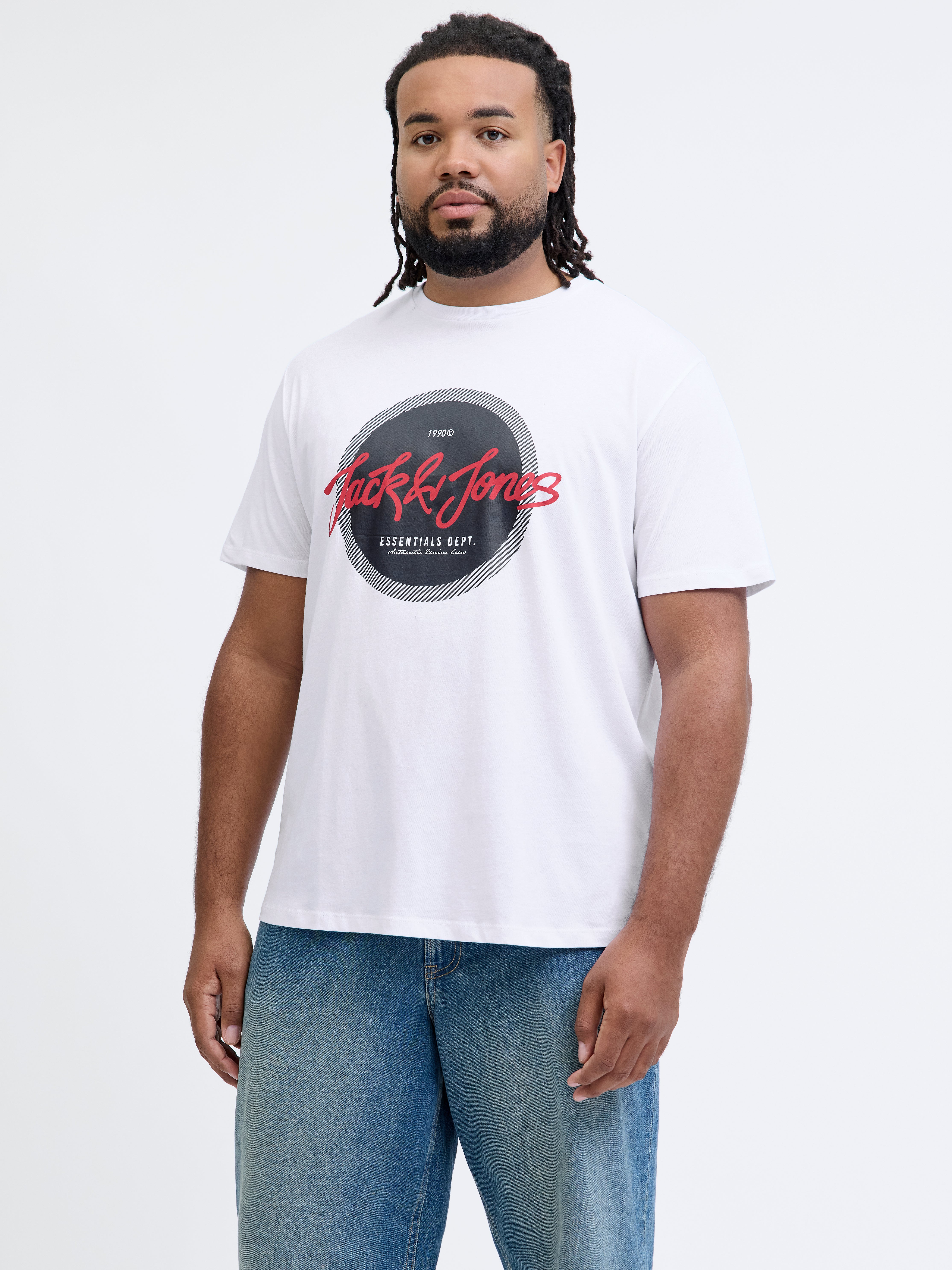 Plus Size 3er-pack Logo T-shirt